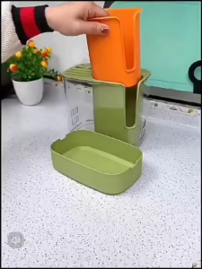 “Pengatur Pisau dan Alat Makan” Multi-Functional Kitchen Rack Cutlery Chopstick Holder Knife Cutlery Organizer