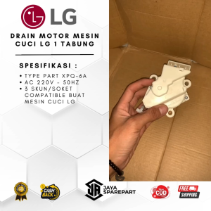 DRAIN MOTOR MESIN CUCI LG 1 TABUNG MOTOR DRAIN LG DAIICHI RESPON SWITCH DAICHI LG KARYAJAYASPAREPART