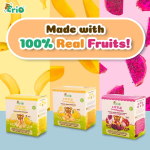Erio Little Teeny Fruits Freeze - Dried Mangoes 30g (4 Sachets x 7.5g)