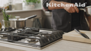 KitchenAid Classic Stainless Steel OpenWok 28cm Ceramic non-stick coating