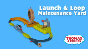 Thomas & Friends Launch & Loop Maintenance Yard Toy Train and Track Set with Motorized Thomas Engine for Ages 3 Years and Older