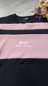 Yoenik Apparel Jiyoo Knit Midi Dress – Dress Korean Style – Dress Wanita