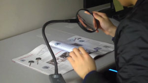 Kính lúp để bàn Carson MagniFlex CL-65 2x (3.5x) (USA)