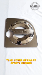 Tank Cover Grand Max Tutup Tangki Bensin Mobil Granmax Sporty Chrome
