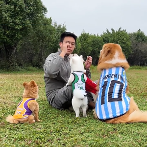 Áo ba lỗ cho Chó mèo phong cách thể thao (mẫu mới) - Love Pets Shop