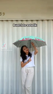 PAYUNG LIPAT FASHION JEPANG BONEKA DARUMA LUCU MASTERAIN M720