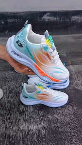 Sneakers for Men Sports Shoes Thin Mesh Large Size Mens Shoes Professional Running Shoes Running Shoes Breathable Shock-absorbing Soft-soled Student Shoes