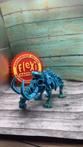 Đồ chơi Mô hình xương voi Ma Mút Mammoth có khớp linh hoạt quà tặng ý nghĩa đồ chơi in 3D