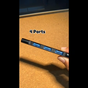 LOG ON CONNECTOR 4IN1 USB C DAN USB HUB LO-HUB06