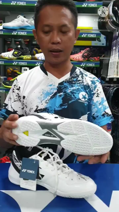Yonex Shb 65 Z3 Kme (White) / Shb 65 Z / Power Cushin Badminton 0riginal 100% Quality Premium YONEX SHB 65 Z3 POWER CUSHION SHB65 Z 3 KME MEX WEX Comfort Power Cushion C90 C 90 Nat Natural Sepatu Badminton 0riginal - Tamochi Sport.id