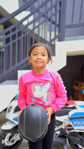 Helm Bogo Retro Anak Retrokids: Perlindungan Anak Usia 2-6 Tahun