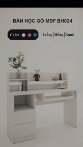 FREESHIP HCM - Bàn Học Bàn Làm Việc Gỗ MDF Chống Ẩm Tatana BH024 – có thiết kế theo yêu cầu