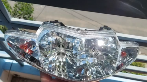 Pha wave nhỏ-Wave Zx lắp bóng led có đuôi ( loại tốt )