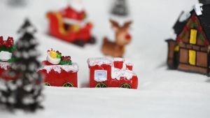 1Pcs Miniature christmas santa snowman series ornament garden cake christmas day decoration