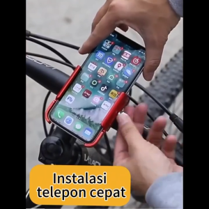 Holder Hp GUB P30 Original Motor Dudukan Ponsel Aluminium Aloy Holder Handphone Motor