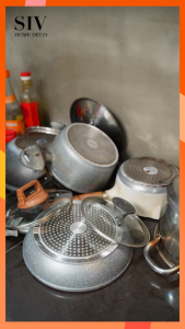 SIV2-4 Tiers Rack Pot Rack Pan Rack Adjustable Under Sink Counter Top Multipurpose Rack