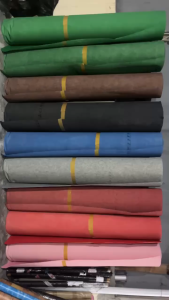 Karpet Bludru Meteran untuk Babut Karpet Mushola Panggung / Alas Karpet Tikar Beludru Babut untuk Mesjid Brudu Merah Hijau Buana