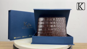 Ví da cá sấu thật da cao cấp hàng hiệu THIENDI Luxury bóp ví da cá sấu của nam thật cao cấp chính hãng