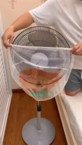 JOS1498 Sarung Pelindung Kipas Angin Fan Cover Penutup Kipas Angin