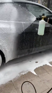 ถังฉีดโฟม ปืนฉีดน้ำ กระป๋องฉีดโฟม ปืนฉีดน้ำแรงดันสูง นําไปใช้กับ เครื่องล้างรถ