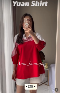 KEMEJA ZR BKK KATUN PREMIUM BAHAN SUPER ADEM