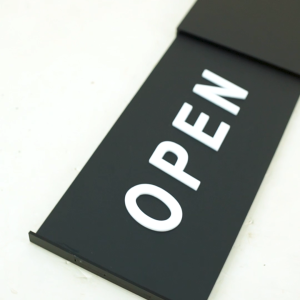 Sign Board Buka Tutup Toko Open Close Toko Store Kasir Customer Service Kantor