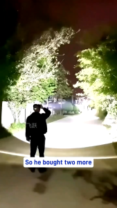 1000m High-Beam Headlight Flashlight Headlamp Rechargeable Waterproof Emergency Cycling Camping
