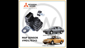 Original Mitsubishi Proton Wira Saga Iswara (UK Spec) Manifold Pressure Map Sensor (3 Pin)