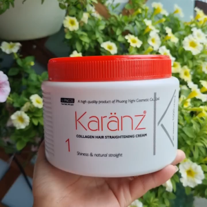 Kem duổi thẳng tóc KARANZ COLLAGEN bóng mượt 900ML x 2