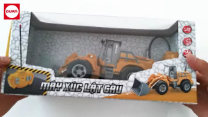 Đồ Chơi DUKA: Máy Xúc Lật Gàu - Điều Khiển Từ Xa