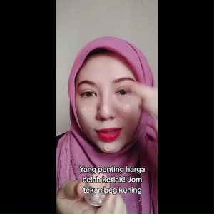 SET COMBO MAKEUP KHAYLA – Cantik Sekelip Mata | Foundation | Blusher | Whiterning Cream
