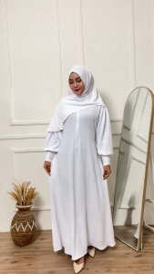 Gamis Delina Set Hijab Terbaru 2024 Crinkle Premium Gamis Set Hijab  Gamis Setelan Model Baru 2024 Gamis set jilbab terbaru 2024  Gamis set syari khimar