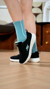 Skechers สเก็ตเชอร์ส รองเท้าผู้หญิง Women Violet Shoes - 124640-BKMN