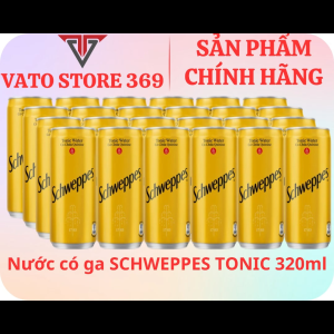 Nước soda SCHWEPPES tonic lon 320ml
