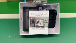 Kamera bel pintu nirkabel Camera WiFi Video Doorbell Pintu Pintar Kamera rumah Interkom layar