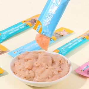 Liebao Cemilan Kucing Snack Kucing Strip Cat Snack Creamy Treats Untuk Anak Kucing Dan Kucing Dewasa Pengemukan