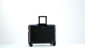 MITSOSA Aluminum 18/20 inch boarding case Luggage anti-scratch matte photography special travel trolley case durable