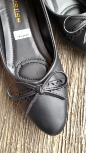 Flat Shoes Wanita Terbaru/ Sepatu Ballerina Cewek Kekinian/ Balet Pita Gratica AM-70