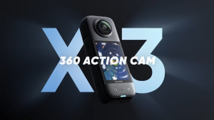 Insta360 X3 กล้องแอคชั่น มาพร้อมกล้องคู่แบบ 360 องศา ความละเอียด 5.7K Pocket 360 Action Cam