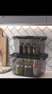 กล่องเก็บของ กล่องพลาสติกใส กล่องพลาสติก ลังพลาสติกใหญ่ กล่องพลาสติกมีล้อ เคลื่อนย้ายสะดวก กล่องเก็บของความจุขนาดใหญ่