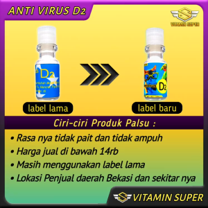 Obat Kucing Anti Virus D2 | Obat Flu Berat Panleu Calici Distemper Mencret Pipis Darah Batuk