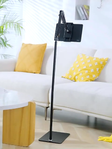 cantilever floor phone stand holder mechanical carbon steel lazy long arm for tablets