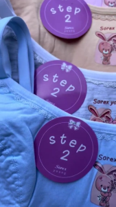 Bra bh remaja abg sorex y2302 step 2 size 32 34 36 Tanpa Busa Tanpa Kawat Bahan Katun