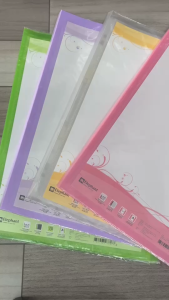 ตราช้าง แฟ้ม สะสมผลงาน แฟ้ม A4 แฟ้มสอดปกหน้า /10ไส้ (ชนิดเติมไส้ได้) รุ่น PF01