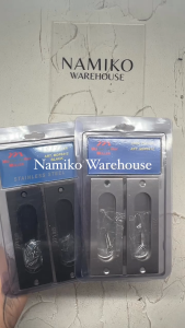 Tarikan Tanam Kom Laci Pintu Sliding MULLER 412 Stainless Black