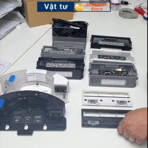 Nắp Chặn Chổi Lăn Hộp Bụi Trạm Sạc Thay Thế Cho Robot T9 T9 Aivi T9 Max T9 Power & Các bản Plus có Trạm Hút Bụi//