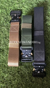Sabuk Pria Tactical Cobra Besi Ikat Pinggang Model Kekinian Militer TNI Simple Unlocking