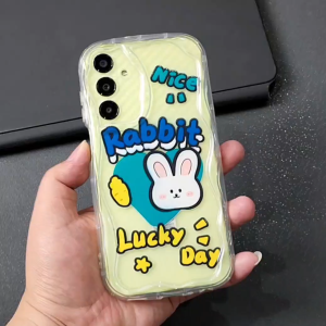 Case Gambar Lucu GLC-2 Silikon Wavy Gelombang Clear Case Realme C75 Realme C75X Realme C63 Realme Note 50 Realme Note 60