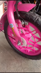 sepeda mini perempuan 12 ban eva foster 5501-8-7 dorongan stir