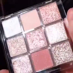 9 Color Eye Shadow Flash Matte Pearlescent Makeup Earth Series Eye Shadow Palette Makeup Pluto Eye Shadow Palette Eye Makeup High Color Rendering Delicate And Smooth Powder Waterproof  Long-Lasting Gentle Queen